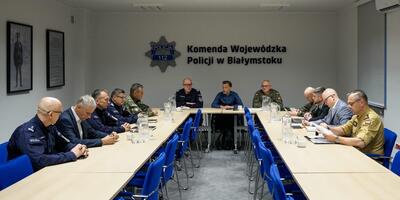 Alarm w policji