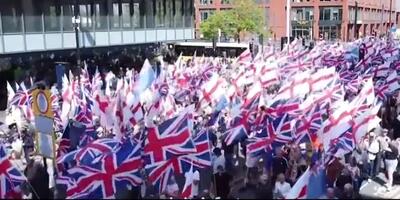 wielka manifestacja w Londynie