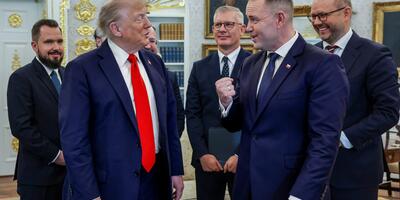 Donald Trump i Karol Nawrocki