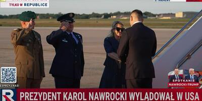 Karol Nawrocki w USA