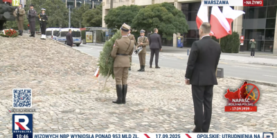 Prezydent Karol Nawrocki oddał hołd 17 września