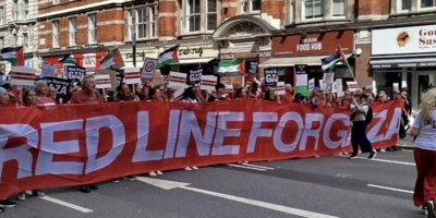 Protest w Londynie