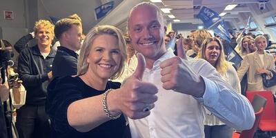 Sylvi Listhaug i Simen Velle