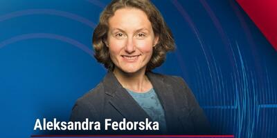 Aleksandra Fedorska w Radiu Republika
