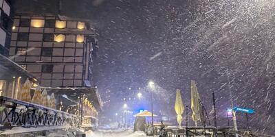 śnieg w Serbii