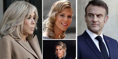 Brigitte Macron, Tiphaine Auzière i Emmanuel Macron