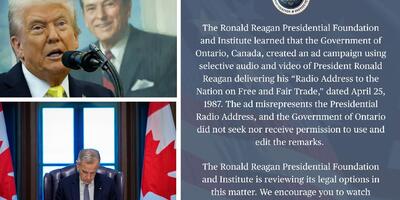 Donald Trump i Ronald Reagan