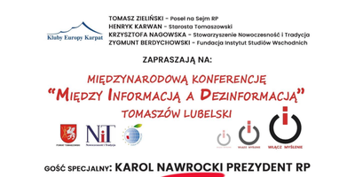 Konferencja o dezinformacji z udziałem prezydenta