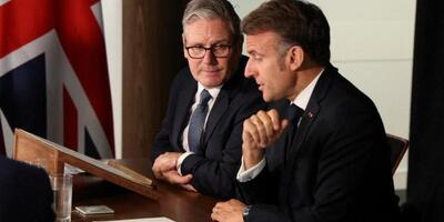 Starmer i Macron
