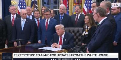 Trump "zakończył shutdown"