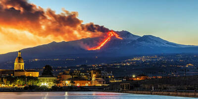 lawa wulkanu Etna