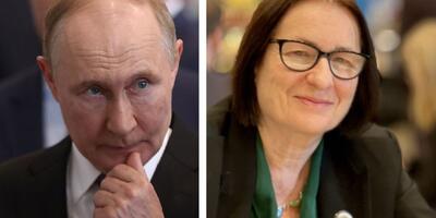 Putin i założycielka Memoriału