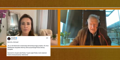 Michnik atakuje prezydenta w wywiadzie