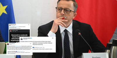 Joński uderza w Nawrockiego. Internauci odpowiadają ostro