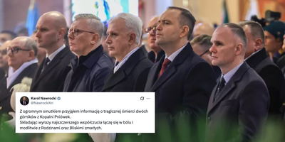 Nawrocki składa kondolencje po tragedii w Pniówku