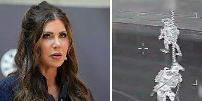 Kristi Noem i desant na tankowcu floty cieni