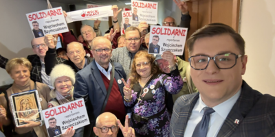 Wsparcie dla Wojciecha Szymczaka w procesie z tzw. „Babcią Kasią”
