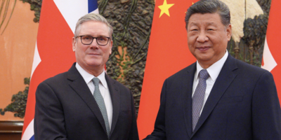 Keir Starmer i Xi Jinping