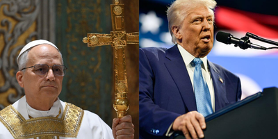 Leon XIV Donald Trump