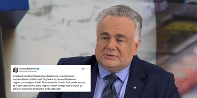 Szłapka atakuje Sakiewicza po wpisie o Wenezueli