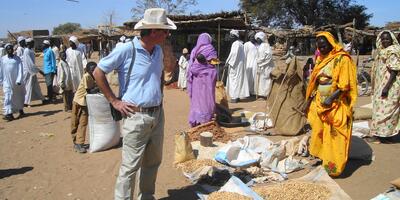 bazar w Sudanie