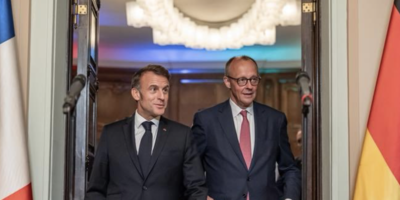 Emmanuel Macron i Friedrich Merz