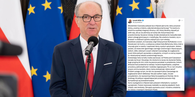 Miller bezlitosny dla Czarzastego ws. Ukrainy