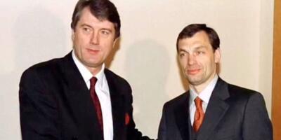 zdjęcie Juszczenki i Orbana