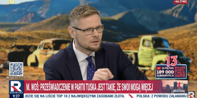 Michał Woś ostro o sądach i działaniach rządu Tuska