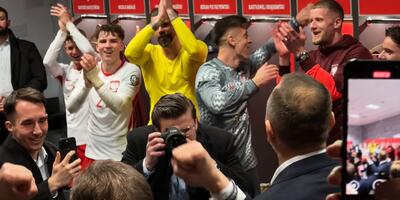 Karol Nawrocki pogratulował zawodnikom