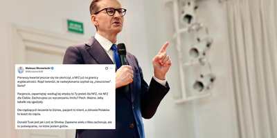 NFZ na skraju upadku. Morawiecki uderza w rząd