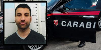 złapany mafioso Camorry