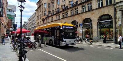autobus podmiejski w Lipsku
