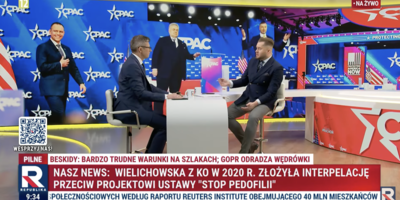 Marcin Warchoł w Republice