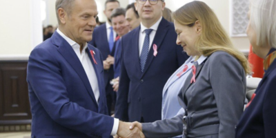 Donald Tusk i Katarzyna Pełczyńska-Nałęcz