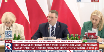 Czarnek o zapaści służby zdrowia w Sejmie