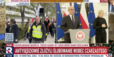 Skandal w Sejmie. Pseudoślubowanie sędziów TK
