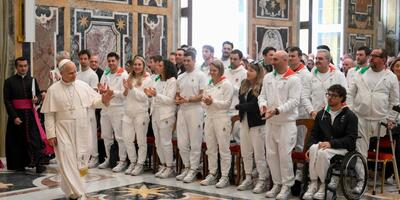 Papież do sportowców o wartościach sportu i jedności