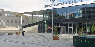 Tromsø, pobliże portu