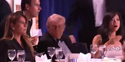 Donald Trump z Pierwszą Damą USA na kolacji