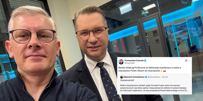 Przemysław Czarnek reaguje na rezygnację szefa BBN
