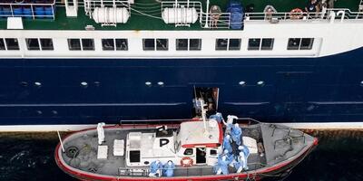 ewakuacja z MV Hondius