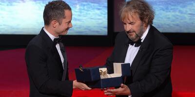 Peter Jackson odbiera Honorową Złotą Palmę