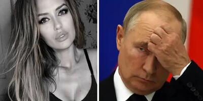 Victoria Bonya i Władimir Putin