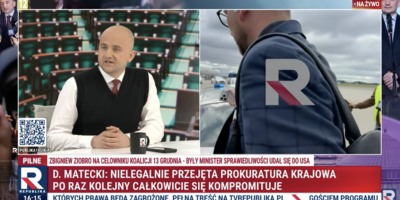 Matecki ostro w Republice ws. Ziobry: „Państwo polskie się ośmiesza”