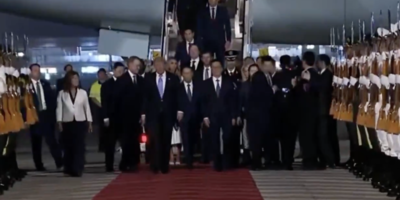 Trump rozpoczął wizytę w Pekinie