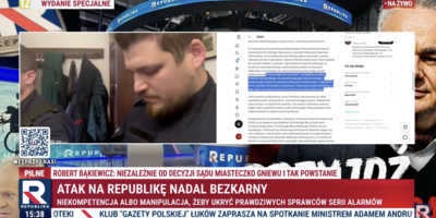 Sakiewicz po komunikacie Policji ws. wtargnięcia do jego domu: "W tej chwili trwa zacieranie śladów"