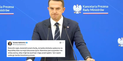 Sakiewicz odpowiada Szłapce po konferencji