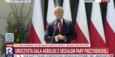 Karol Nawrocki o rolnikach podczas gali AgroLiga 2025