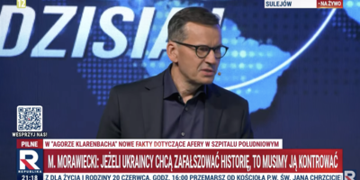 Morawiecki o Ukrainie, Rosji i aferze w służbie zdrowia